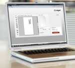 SIGEL DU202 Umschlag - Marmor - grau - gummiert - C5 - 25 Umschläge