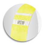 Eventbänder - gelb - 120 Stück - inkl....