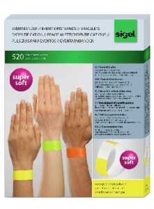 Sigel Eventband neon gelb 520St EB223