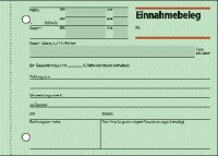 SIGEL EB615 Einnahmebelege - A6 quer - 1x 50 Blatt - 50...