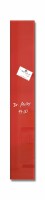 SIGEL GL104 Glas-Magnettafel Artverum - rot - 12 x 78 x...