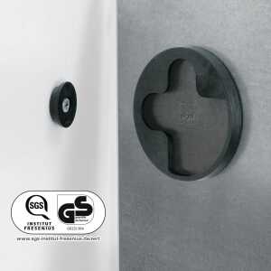 SIGEL GL108 Glas-Magnettafel Artverum - taupe - 12 x 78 x 1,50 cm