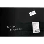 SIGEL GL120 Glas-Magnettafel Artverum - schwarz - 60 x 40...
