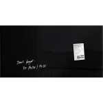 SIGEL GL145 Glas-Magnettafel Artverum - schwarz - 91 x 46...