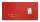 SIGEL GL147 Glas-Magnettafel Artverum - rot - 91 x 46 x 1,50 cm