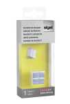 SIGEL GL195 SuperDym-Magnet - silber - 2 x 1 x 2 cm - Neodym