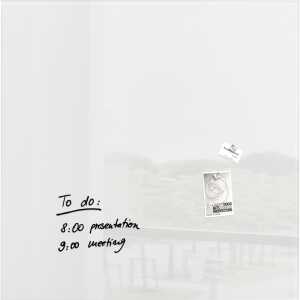 Glas-Whiteboard Artverum - super-weiß - 100 x 100 x 1,80 cm