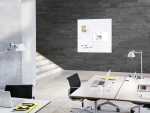 Glas-Whiteboard Artverum - super-weiß - 100 x 100 x 1,80 cm