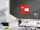 Glas-Whiteboard Artverum - rot - 100 x 100 x 1,80 cm