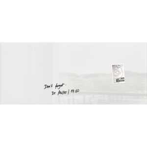 Glas-Whiteboard Artverum - super-weiß - 130 x 55 x 1,50 cm