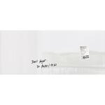 Glas-Whiteboard Artverum - super-weiß - 130 x 55 x...
