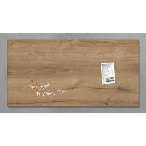 SIGEL GL258 Glas-Magnettafel Artverum - braun - 91 x 46 x 1,50 cm