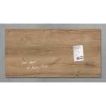 SIGEL GL258 Glas-Magnettafel Artverum - braun - 91 x 46 x...