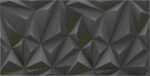 Glas-Magnettafel Artverum 3D-Optik Design Black-Diamond...