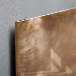 SIGEL GL267 Glas-Magnettafel Artverum - bronze - 91 x 46...