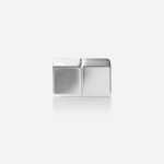 SuperDym-Magnet C10 Cube-Design silber extra stark...