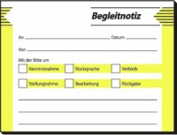 SIGEL HF142 Begleitnotiz - 1x 50 Blatt - 50 Blatt