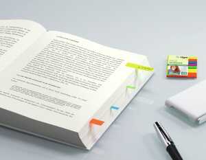 Sigel Haftmarker Folie mix 50x63mm HN616