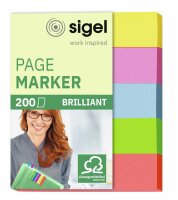 SIGEL HN625 Haftmarker - gelb/pink/blau/grün/orange...