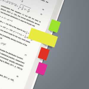 Sigel Haftmarker Papier Neon mini HN655