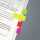 Sigel Haftmarker Papier Neon mini HN655