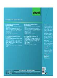 Sigel Inkjetfolie A4 transparent 50Bl IF210