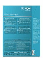 SIGEL IP182 Inkjet Papier für Präsentationen, Bewerbungen, Flyer - A4 - 50 Blatt - matt spezialbeschichtet - weiß - 120 g/m²