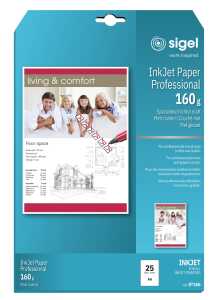 Inkjet Papier A4 - 25 Blatt - matt spezialbeschichtet weiß - 160 g/m²