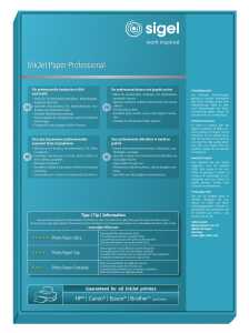 Sigel Inkjetpapier A4 95g hochweiß 200Bl IP288