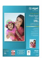 SIGEL IP639 Inkjet Fotopapier - A4 - 50 Blatt -...