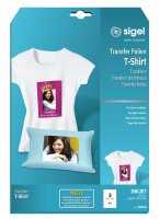 SIGEL IP650 Inkjet Transfer Folien für T-Shirts,...