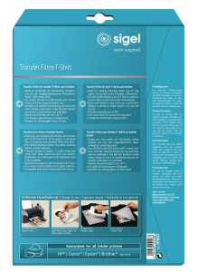 Sigel Inkjetfolie Transfer A4 6Bl IP653