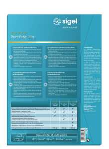 Sigel Inkjet Ultra Fotopapier A4 190g IP669