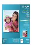 SIGEL Inkjet Fotopapier - A4 - 50 Blatt - seidenmatt -...