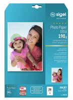 SIGEL IP675 Inkjet Fotopapier - A4 - 20 Blatt -...