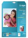 SIGEL Inkjet Fotopapier - A4 - 20 Blatt -...
