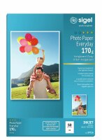 SIGEL IP714 Inkjet Fotopapier - A4 - 50 Blatt -...