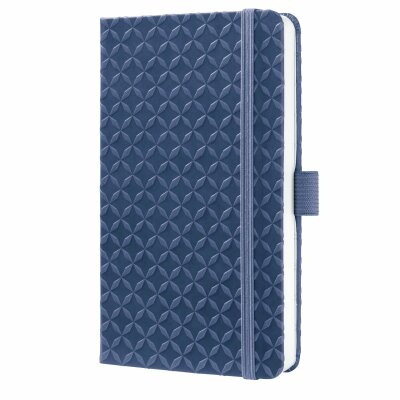 SIGEL JN100 Notizbuch Jolie - indigo blue - liniert - 80 g/m² - ca. A6 - dunkelblau - Hardcover - 174 Seiten - FSC-zertifiziert