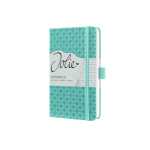 SIGEL Notizbuch Jolie DIN A6 liniert aqua green 87 Bl.