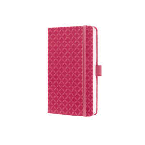 SIGEL Notizbuch Jolie DIN A6 liniert fuchsia pink 87 Bl.