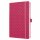 SIGEL JN105 Notizbuch Jolie - fuchsia pink - liniert - 80 g/m² - ca. A5 - pink - Hardcover - 174 Seiten - FSC-zertifiziert