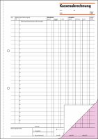 SIGEL KG425 Kassenabrechnungen - A4 - 2x 50 Blatt - mit...