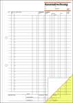 SIGEL Kassenabrechnungen - A4 - 2x 50 Blatt mit...