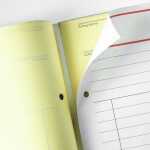 SIGEL Kassenabrechnungen - A4 - 2x 50 Blatt mit Blaupapier - 50 Sätze