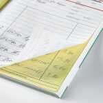 SIGEL Kassenabrechnungen - A4 - 2x 50 Blatt mit Blaupapier - 50 Sätze