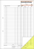 SIGEL KG428 Kassenabrechnungen - A4 - 2x 50 Blatt - mit...