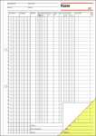 SIGEL EDV-Kassenbuch - A4 - 2x 50 Blatt - mit Blaupapier...