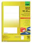 Universal-Etiketten - weiß - 105 x 48 mm - 70 g/m² - 1.200 Etiketten