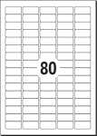 Etiketten - weiß - ablösbar - 35.6 x 16,9 mm - 70 g/m² 2.000 Etiketten
