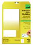 Etiketten - weiß - ablösbar - 96 x 50,8 mm - 70 g/m² - 250 Etiketten
